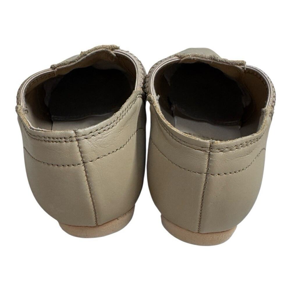 Capezio Split Sole Jazz Shoes Tan 11M Little Kid Runs Small Preowned - Picture 5 of 7